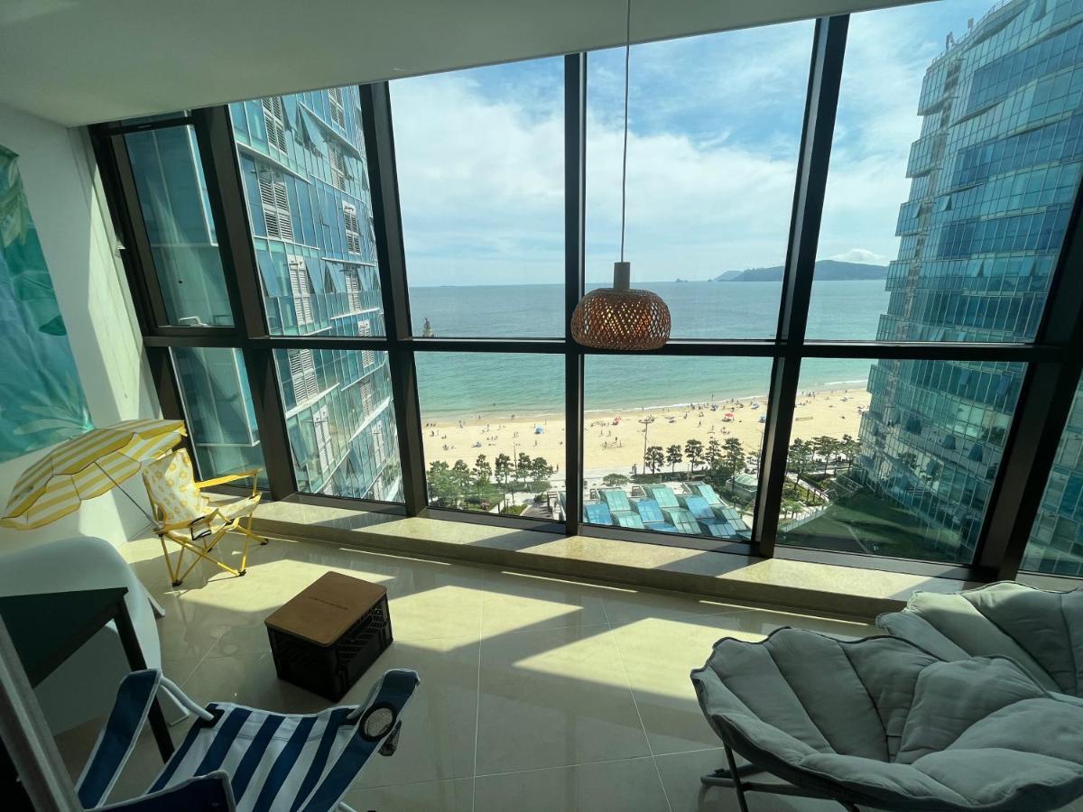 Апартаменты Haeundae Luxury House Пусан Экстерьер фото